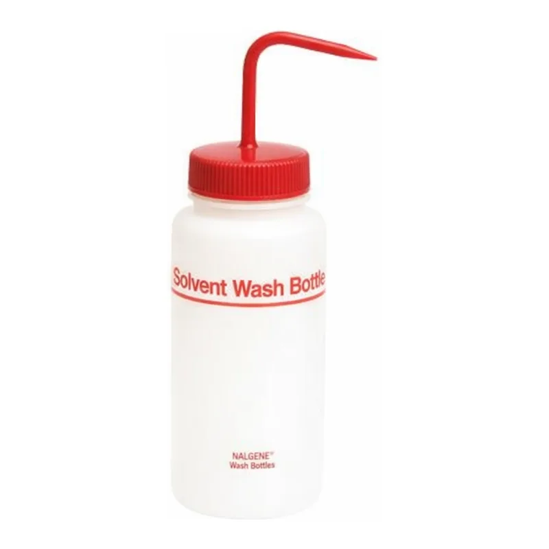 AS ONE FLUORINATED HDPE Solvent Wash Bottle, 불소코팅 세척병