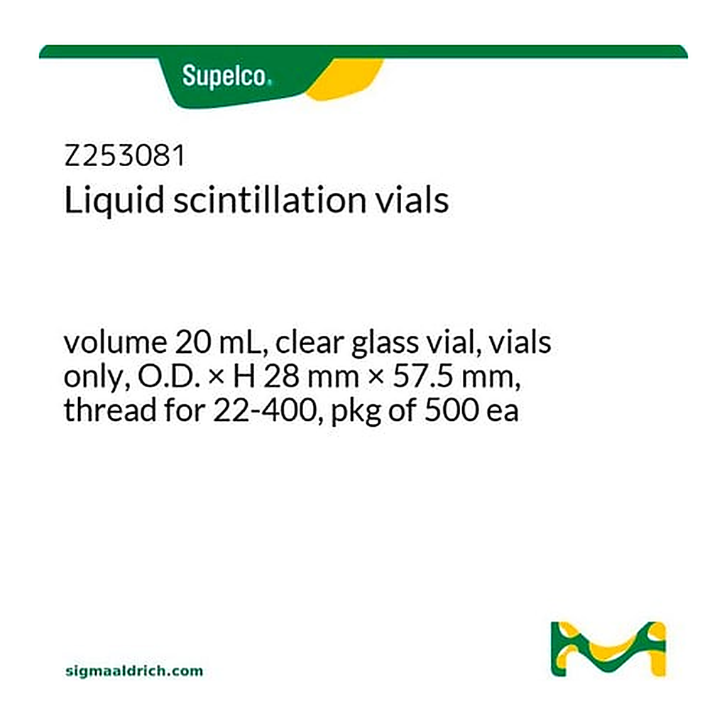 Merck Liquid scintillation vials