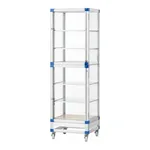 AS ONE Standard Desiccators Jumbo 574 x 517 x 1765mm Reinforced Plastic Shelf