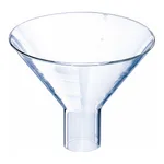 Merck BRAND(R) glass powder funnel short wide stem