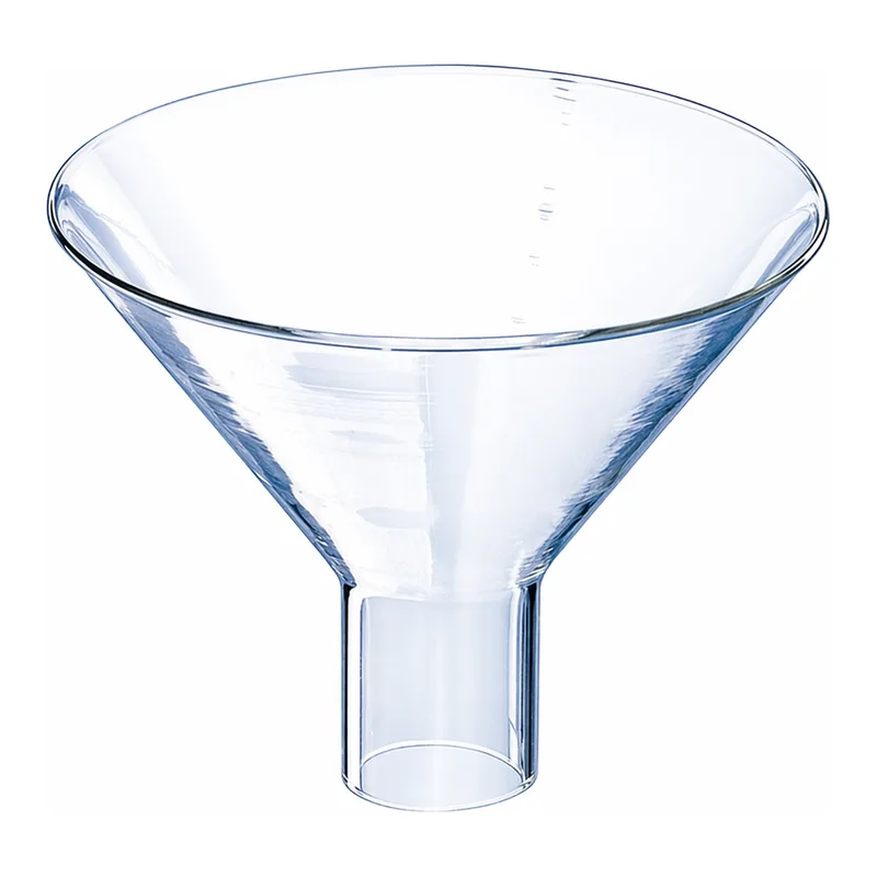 Merck BRAND(R) glass powder funnel short wide stem