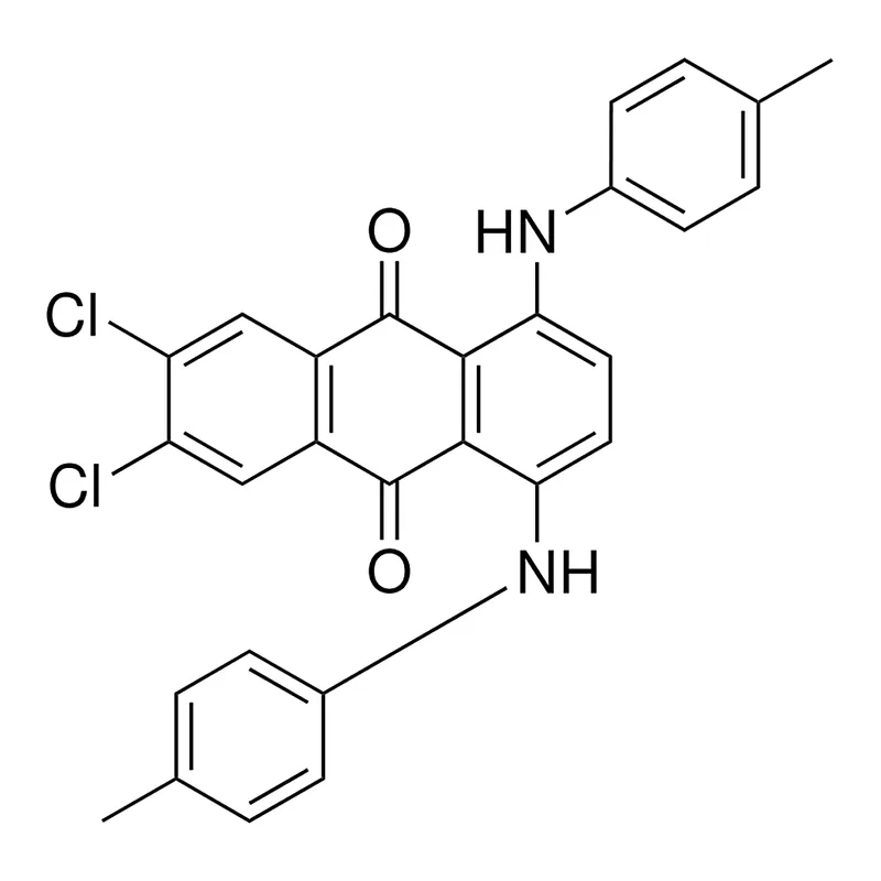 Merck 1,4-BIS(P-TOLYLAMINO)-6,7-DICHL-