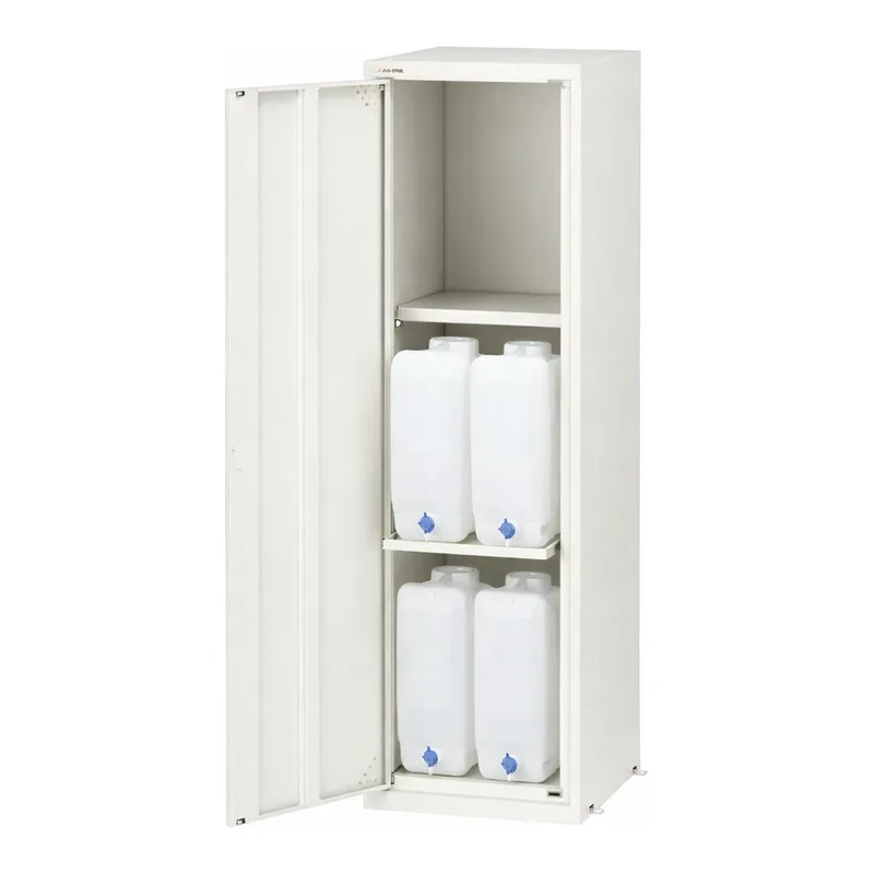 AS ONE Lab. Server Rack (Chemical Storage, for Flat Container 20ℓ), 연구실용 서버 랙(약품보관장, 20ℓ각형병용)