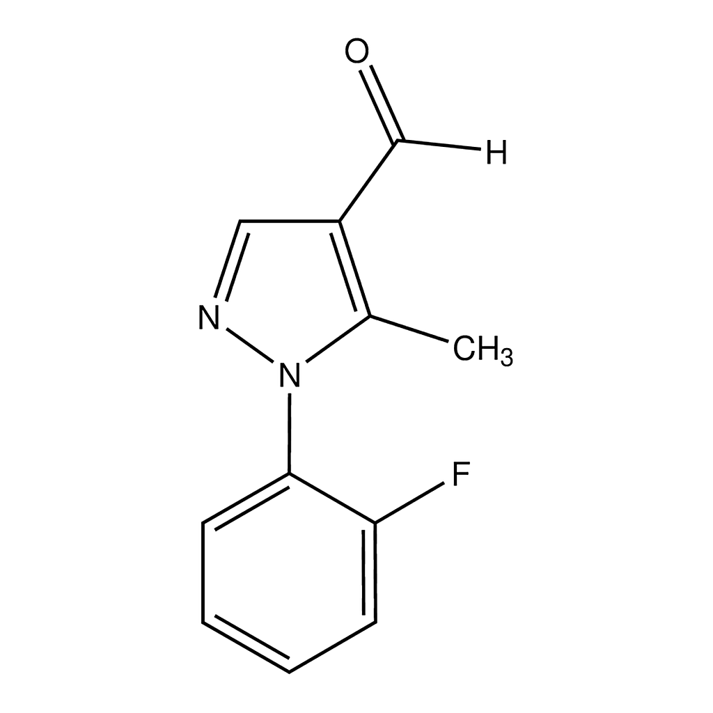 Merck 1-(2-Fluorophenyl)-5-methyl-1H-pyrazole-4-carbaldehyde