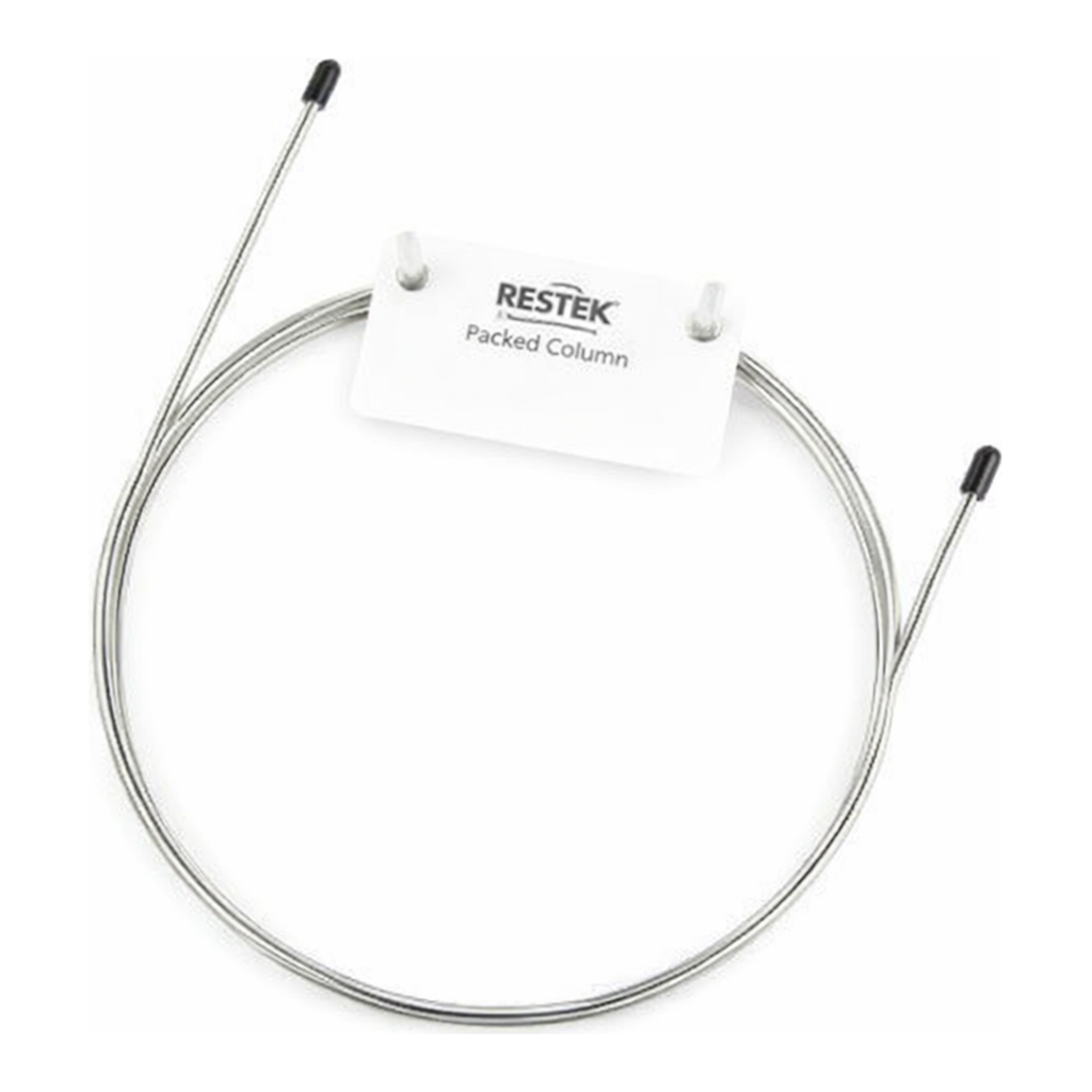 Restek Packed Column, 1% Rt-1000 60/80 CarboBlack B 2.4m, 2mmID Silco General Configuration