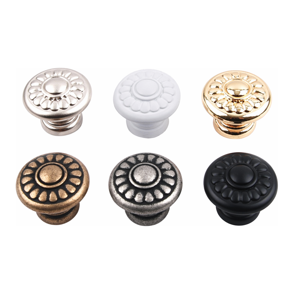 OFFICENEX [업체직송상품](CH)1구손잡이(국화/꼭지/엔틱/대/23*16mm)