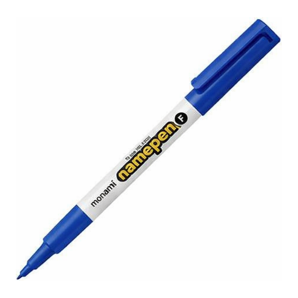 OFFICENEX 모나미 네임펜F(1.0mm 청색)