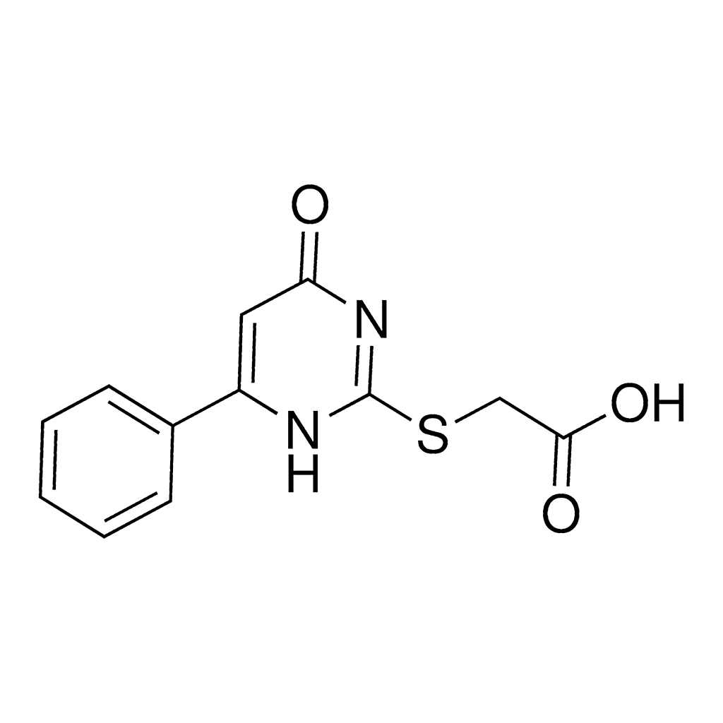 Merck [(4-Oxo-6-phenyl-1,4-dihydro-2-pyrimidinyl)sulfanyl]acetic acid