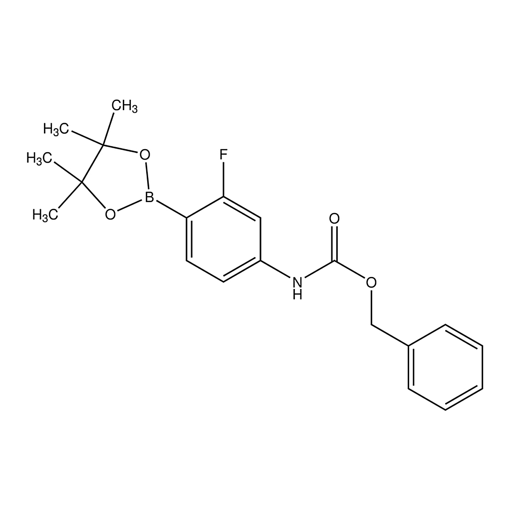 Merck 4-(Benzyloxycarbonylamino)-2-fluorophenylboronic acid