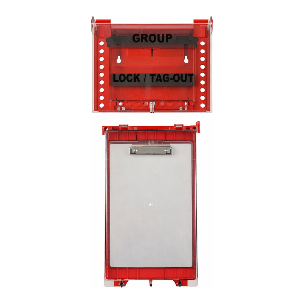 Brady Permit Control Station with 26 Group Lock Box