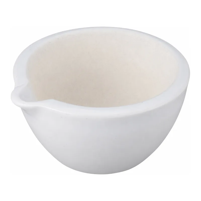 AS ONE Porcelain Mortar with Pestle, 자기 유발(유봉 부속)