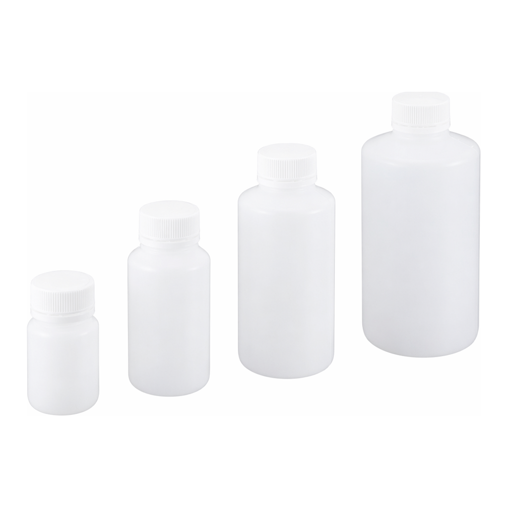 AS ONE Tamper Evident Specimen Bottle (HDPE), 변조방지 샘플병