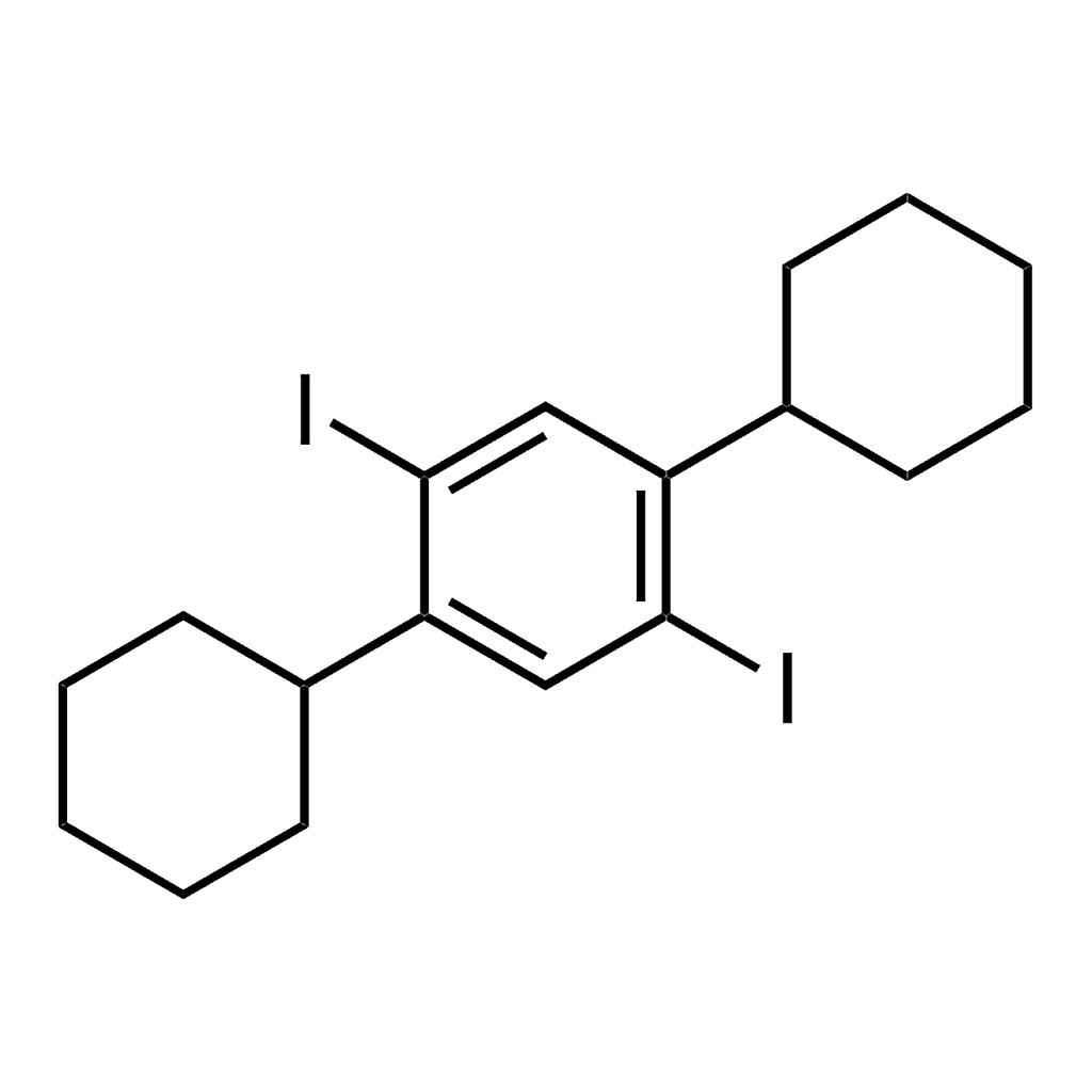 Merck 1,4-Dicyclohexyl-2,5-diiodobenzene