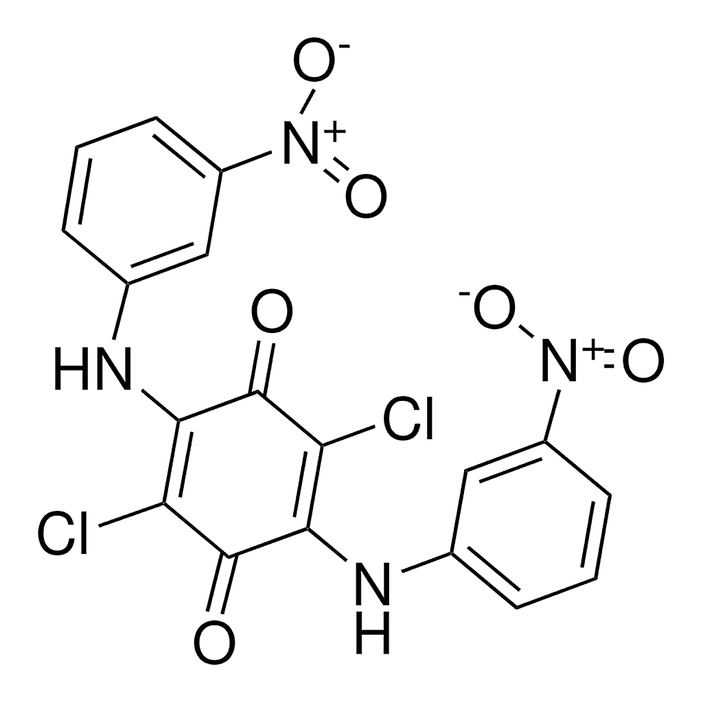Merck 2,5-BIS(3-NITROANILINO)-3,6-DI - 50 MG&