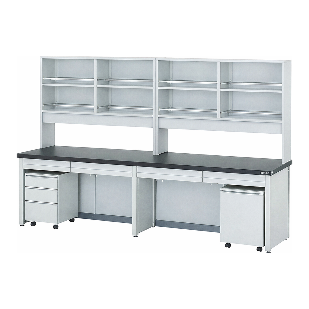 AS ONE Laboratory Side Table, 측면 실험대(프레임 타입·시약선반 부속)