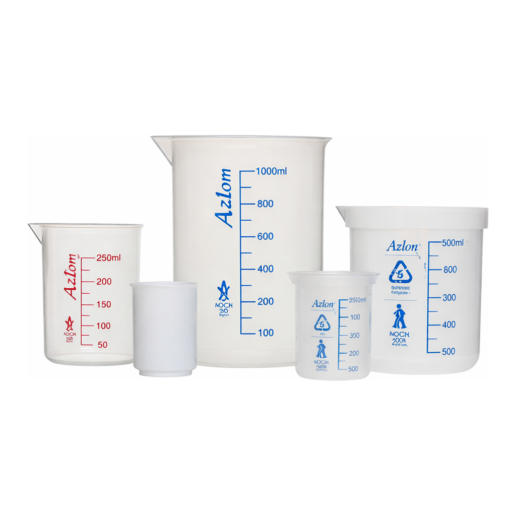 Merck Azlon Straight-sided Beakers