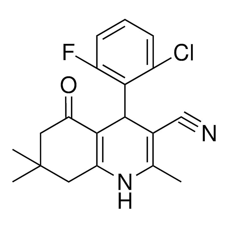Merck 4(2-CL-6-F-PH)-2,7,7-TRI-ME-5-O-