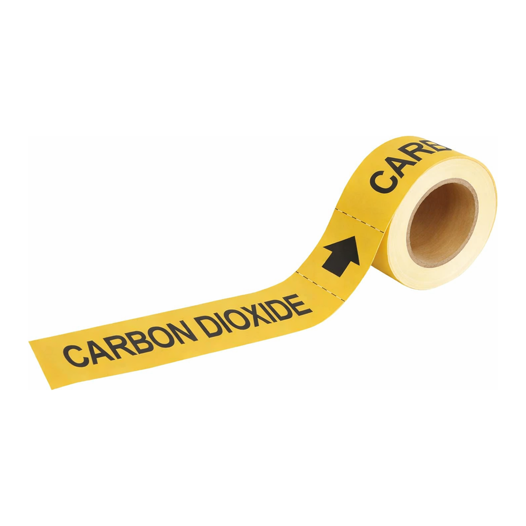 Brady CARBON DIOXIDE Pipe Markers-To-Go