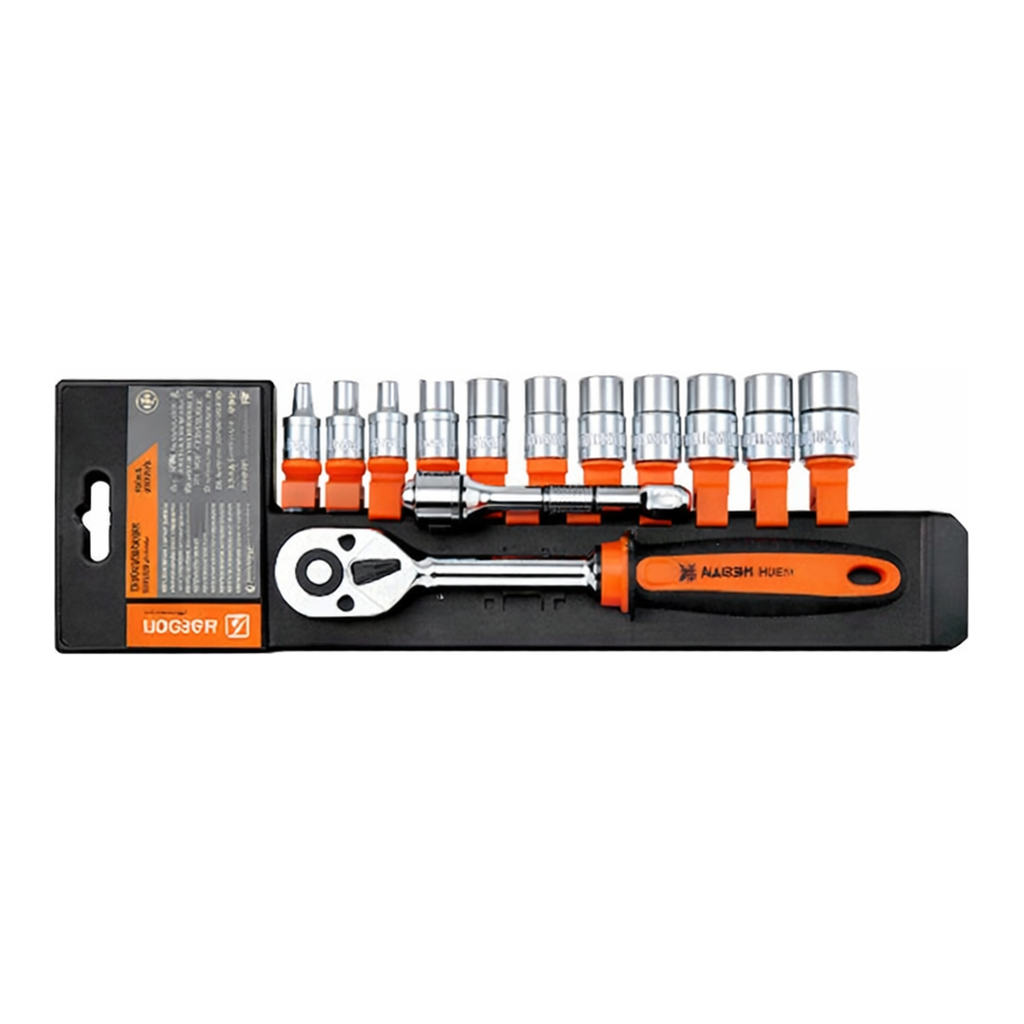 OFFICENEX [P]1/4인치 6각 소켓렌치 세트(13Pcs)