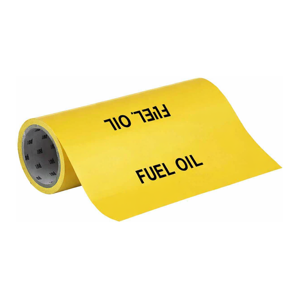 Brady FUEL OIL Roll Form Pipe Marker