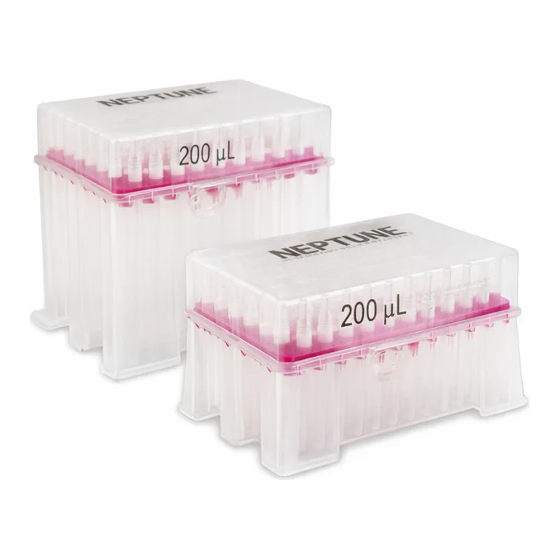 NEPTUNE Filter Tips, Rack Type, Sterile, Natural Polypropylene / 필터 팁, 랙 타입, 멸균
