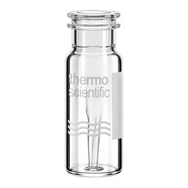 Thermo Fisher Scientific <2 ml 시료용 SureSTART 0.3 ml 유리 스냅 탑 마이크로바이알, 레벨 3 고성능 애플리케이션