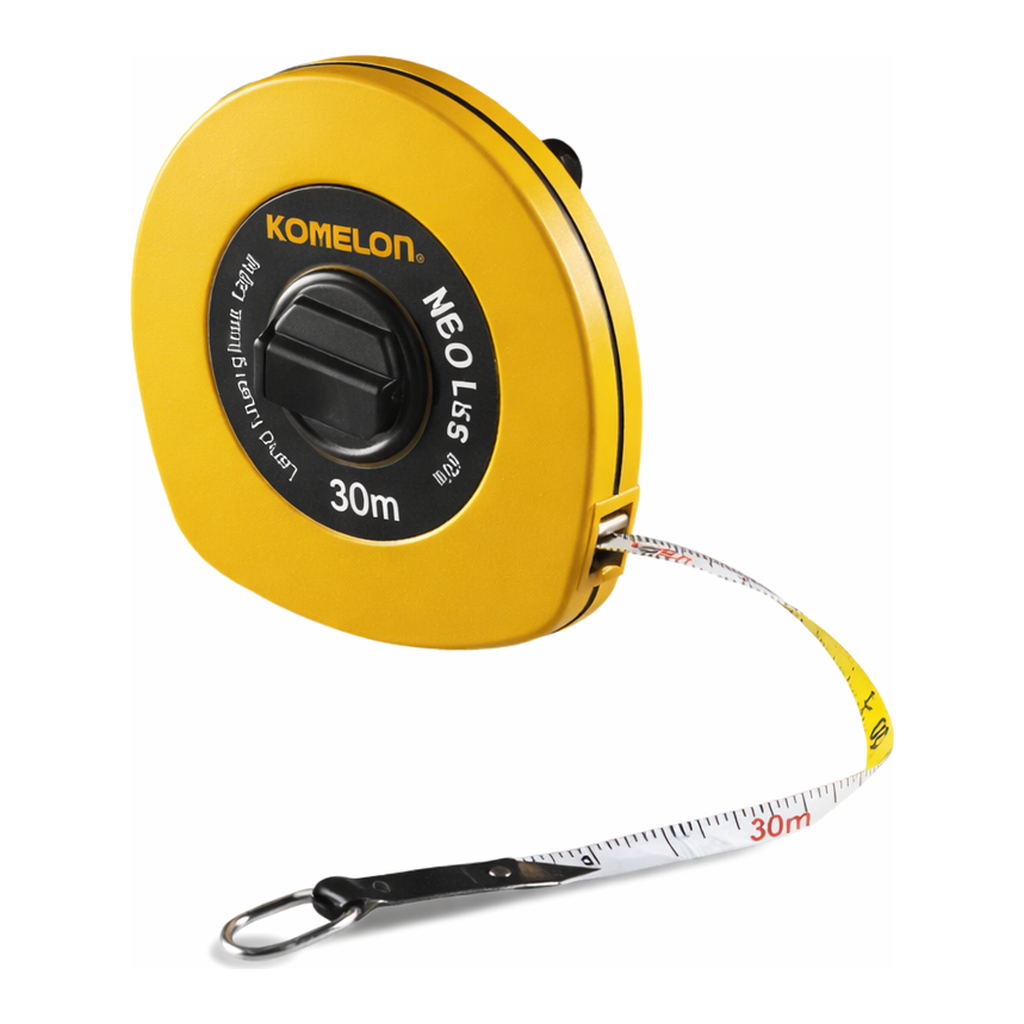 Daihan Science Komelon L30 & 50m Neo Fiberglass Measuring Tape<br>With ABS Case, PVC Double Co