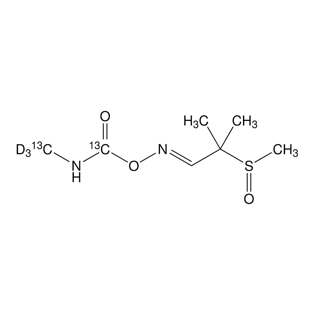 Merck Aldicarb-(N-methyl-13C,d3, carbamoyl-13C) sulfoxide