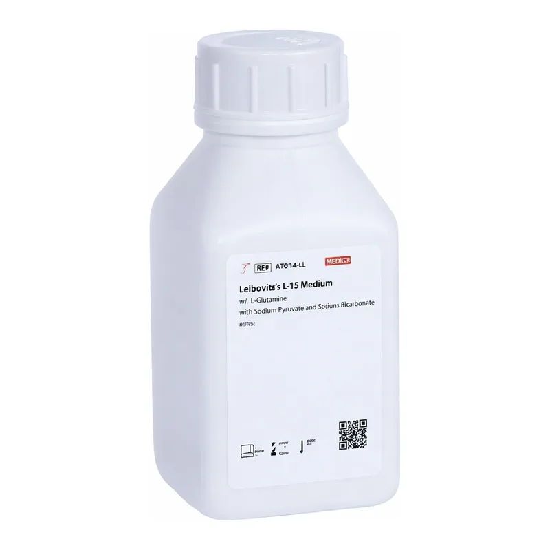 Himedia Leibovitz`s L-15 Medium w/ L-Glutamine w/o Sodium Pyruvate and Sodium bicarbonate