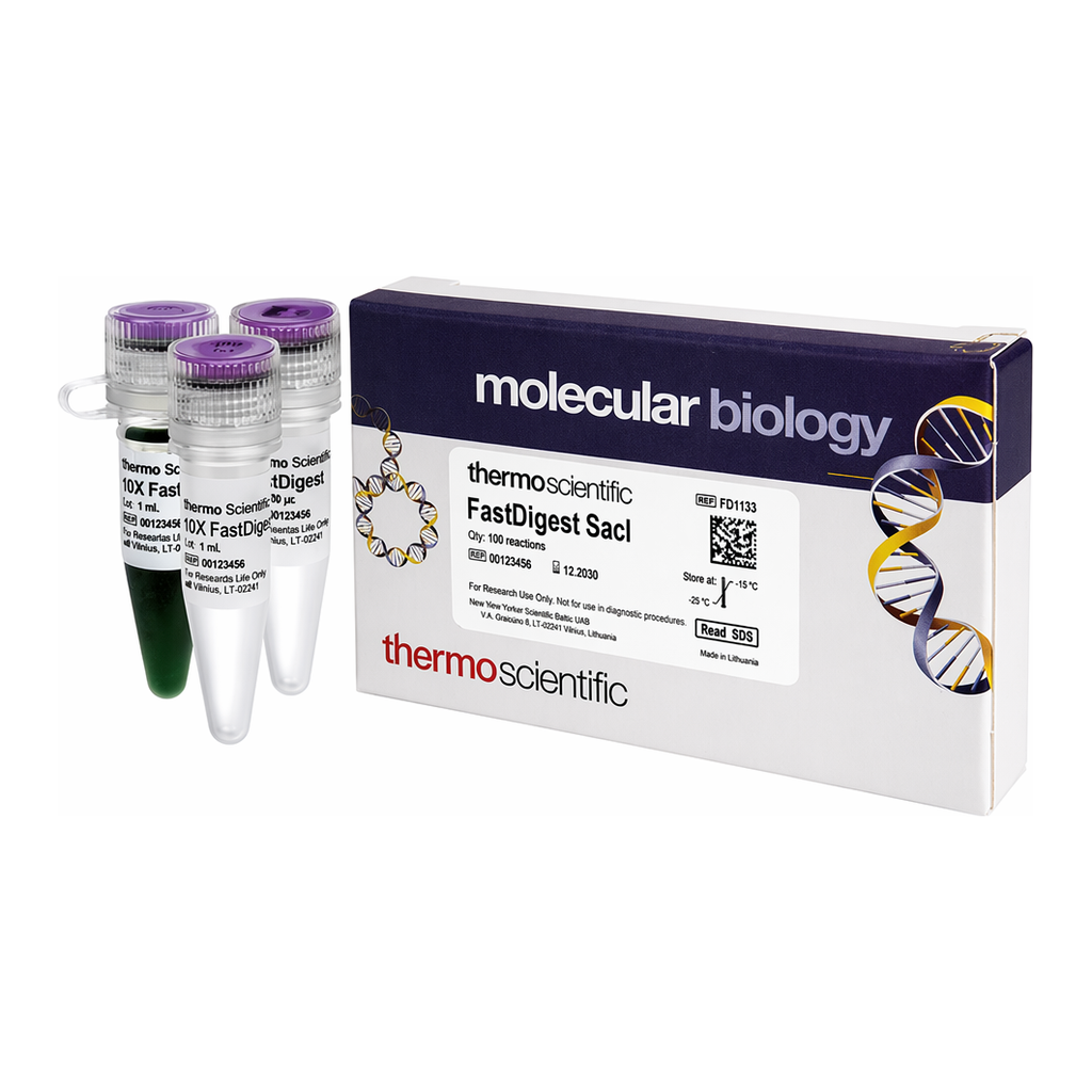 Thermo Fisher Scientific FastDigest SacI, 100 &mu;L (100 Reactions)