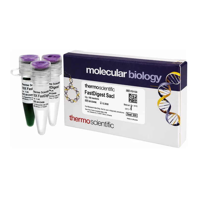Thermo Fisher Scientific FastDigest SacI, 100 μL (100 Reactions)