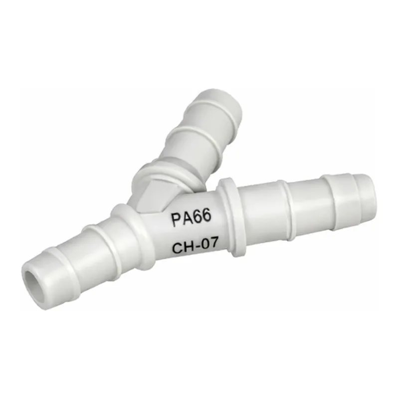 Waters Barbed Y-Connector, 1/4 in ID