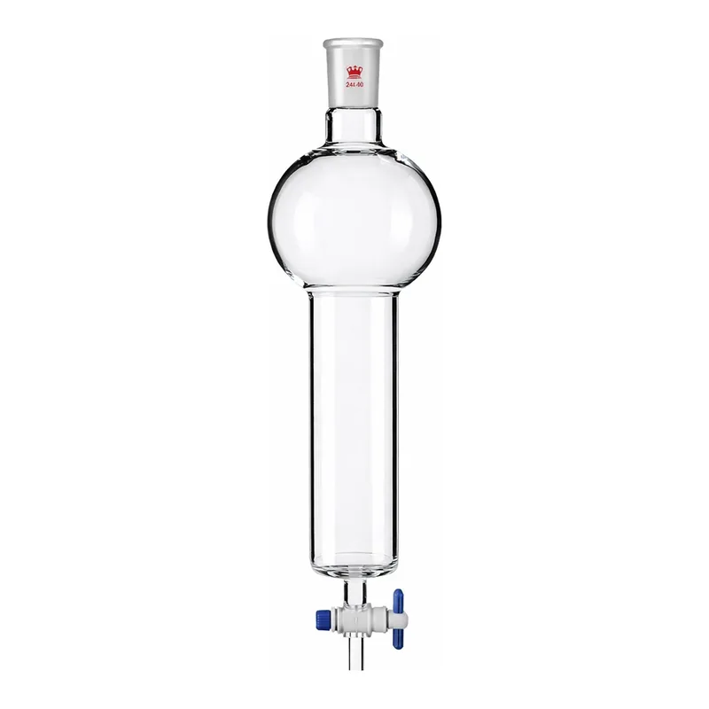 Merck Synthware(TM) chromatography column with reservoir, coarse fritted disc and PTFE stopcock