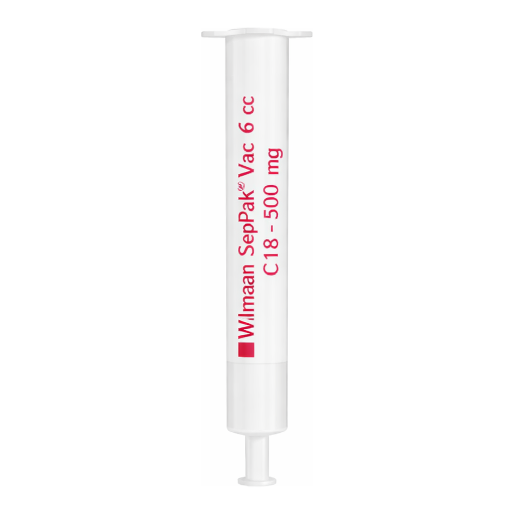 Waters Sep-Pak C18 6 cc Vac Cartridge, 500 mg Sorbent per Cartridge, 55 - 105 µm, 30/pk