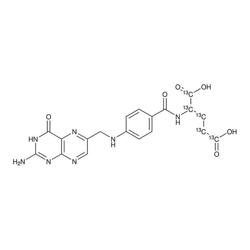 Merck Folic acid-(glutamic acid-13C5)