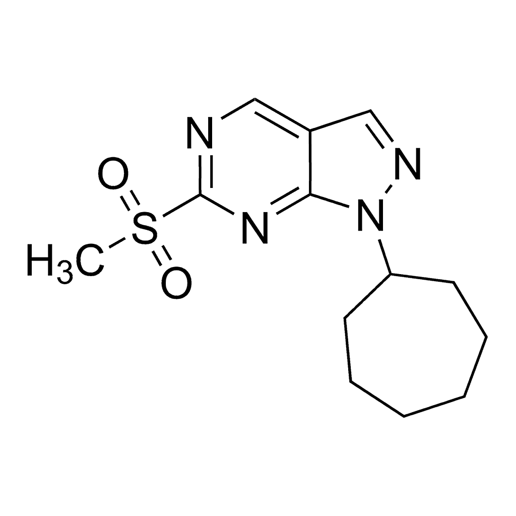 Merck 1-Cycloheptyl-6-(methylsulfonyl)-1H-pyrazolo[3,4-d]pyrimidine