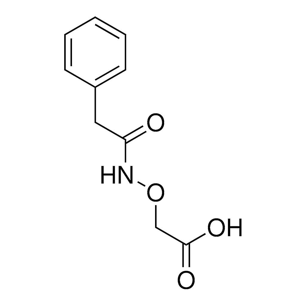 Merck ([(phenylacetyl)amino]oxy)acetic acid