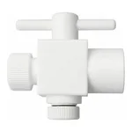 AS ONE Asflon(R) YK Connection Half Female Screw Cock