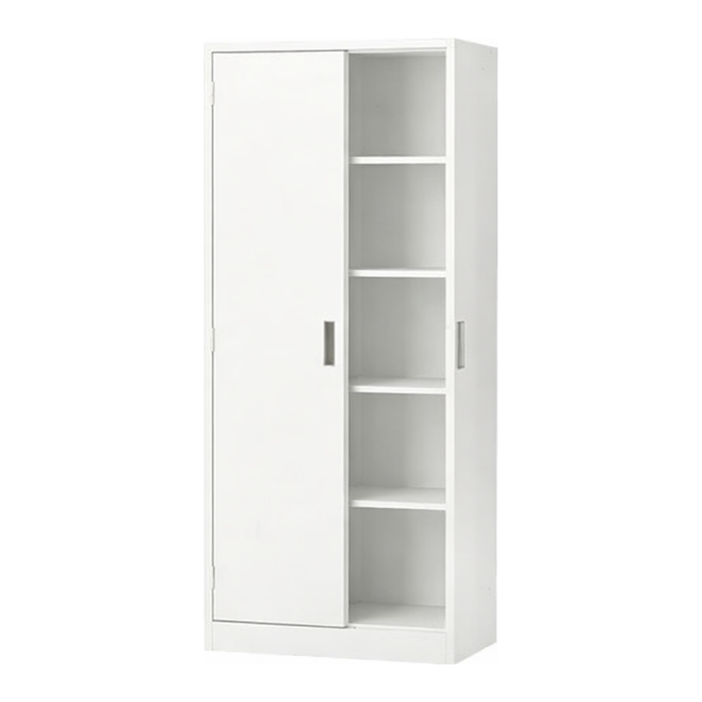 AS ONE Chemical-Resistant Cabinet Double Door 880 x 380 x 880