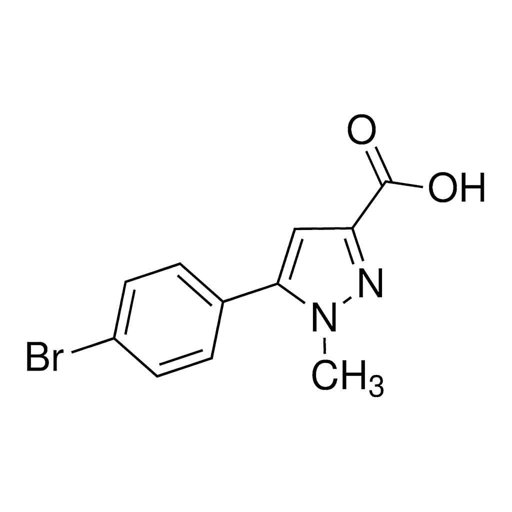 Merck 5-(4-Bromophenyl)-1-methyl-1H-pyrazole-3-carboxylic acid