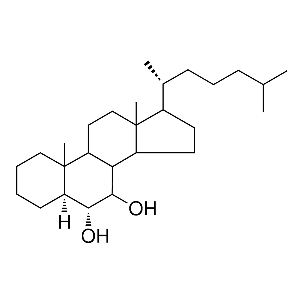 Merck 5-ALPHA-CHOLESTANE-6-ALPHA,7-B - 1 MG&