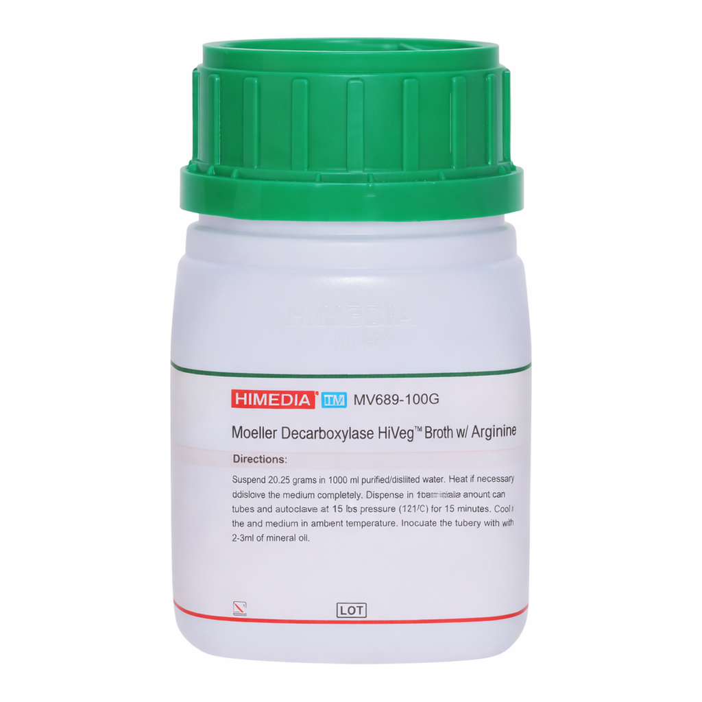 Himedia Moeller Decarboxylase HiVeg Broth  w/ Arginine HCl