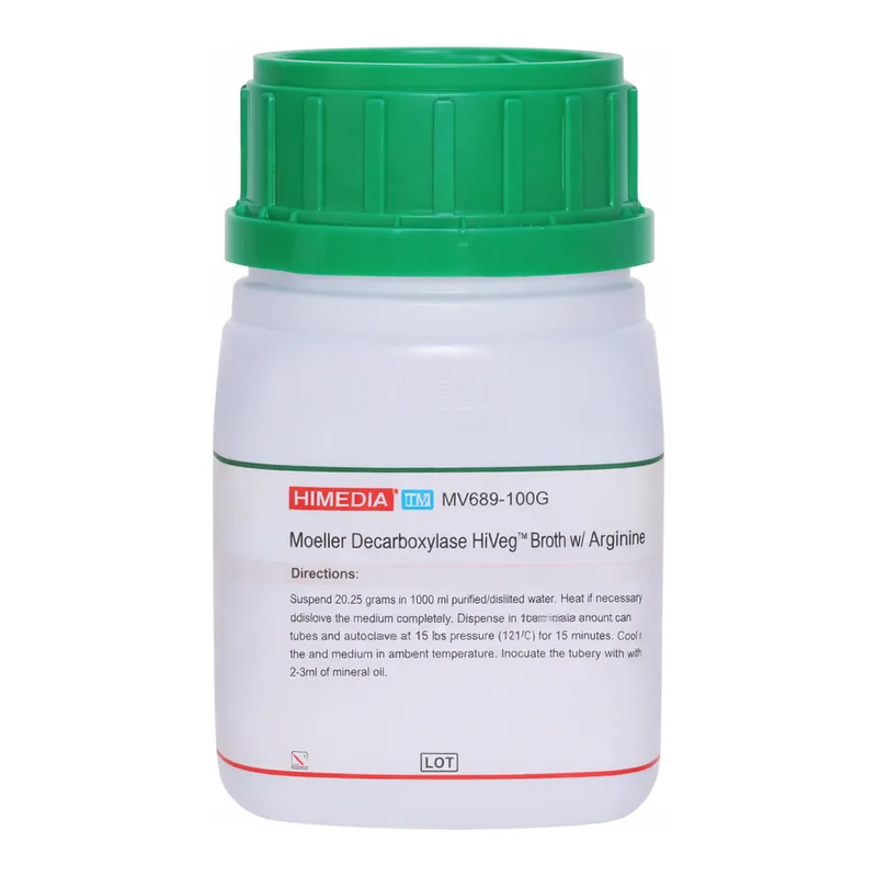 Himedia Moeller Decarboxylase HiVeg Broth w/ Arginine HCl