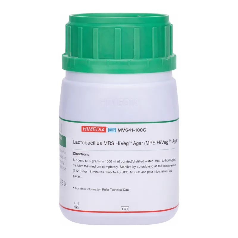 Himedia Lactobacillus MRS HiVeg Agar (MRS HiVeg Agar)