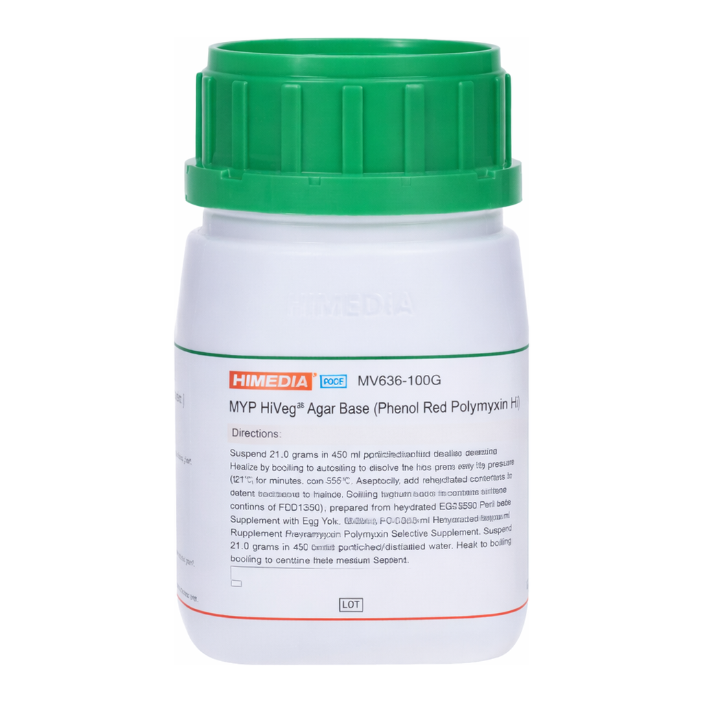 Himedia MYP HiVeg Agar Base (Phenol Red  Polymyxin HiVeg Agar Base)