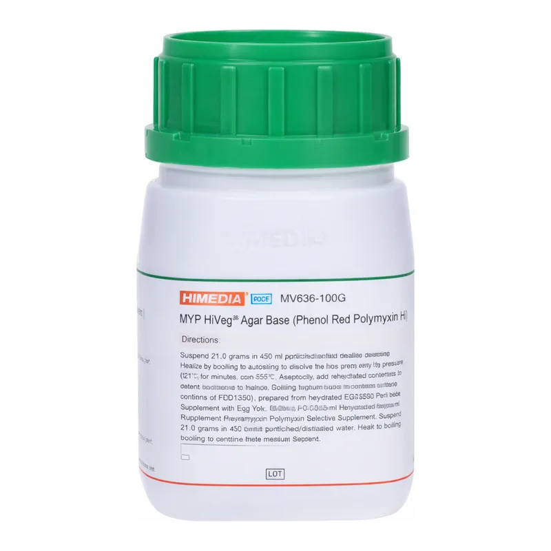 Himedia MYP HiVeg Agar Base (Phenol Red Polymyxin HiVeg Agar Base)