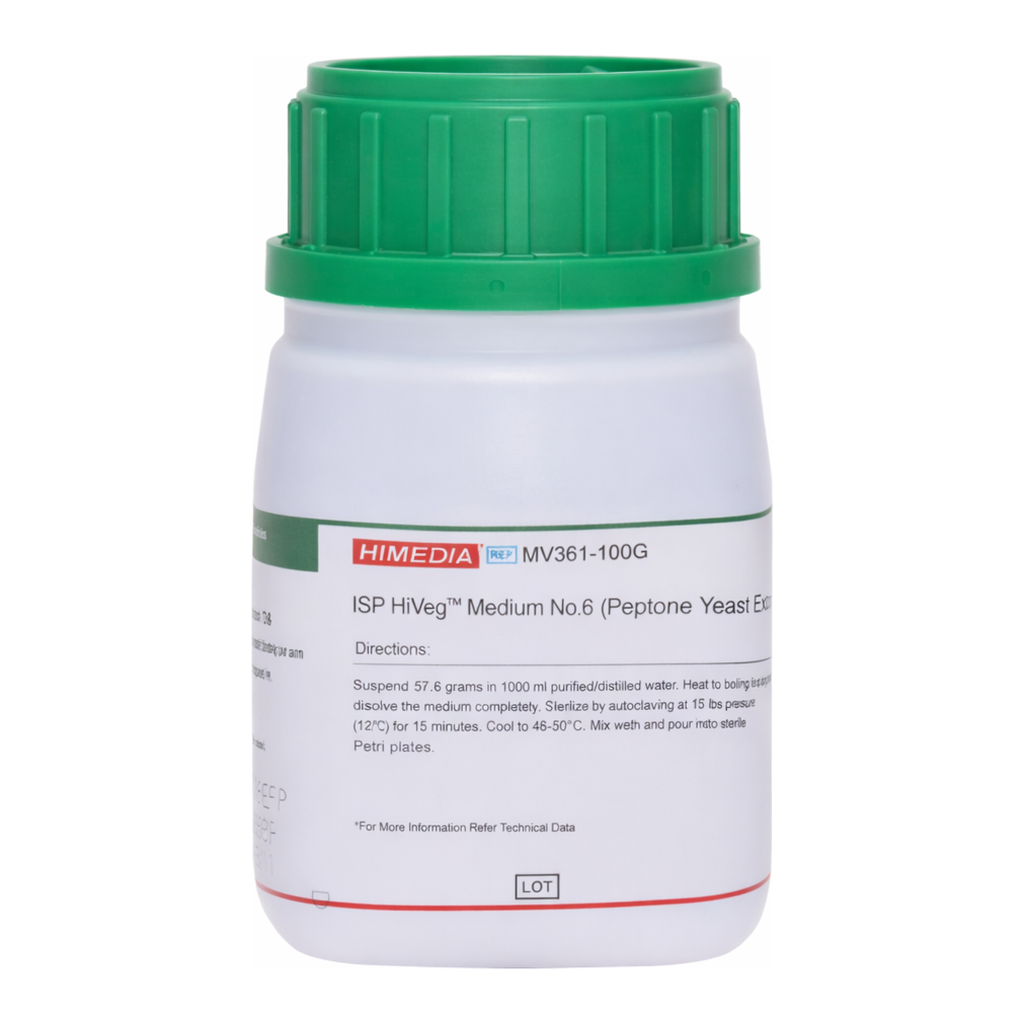 Himedia ISP HiVeg Medium No. 6 (Peptone  Yeast Extract Iron HiVeg Agar)