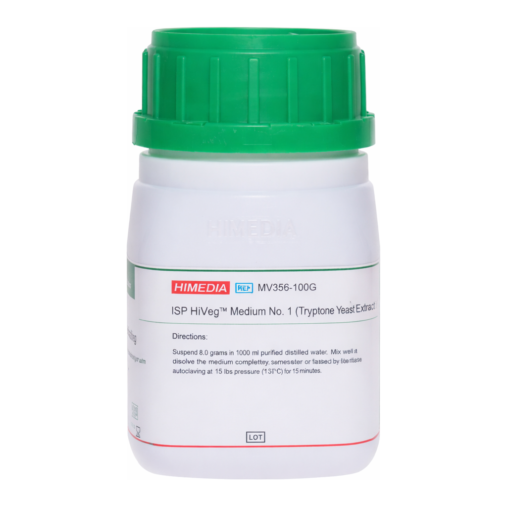 Himedia ISP HiVeg Medium No. 1 (Tryptone Yeast Extract HiVeg Broth)