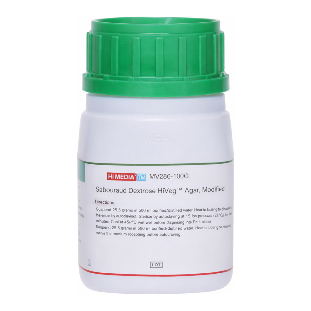 Himedia Dextrose HiVeg Agar Base, Emmons  (Sabouraud Dextrose HiVeg Agar Base,  Modified)