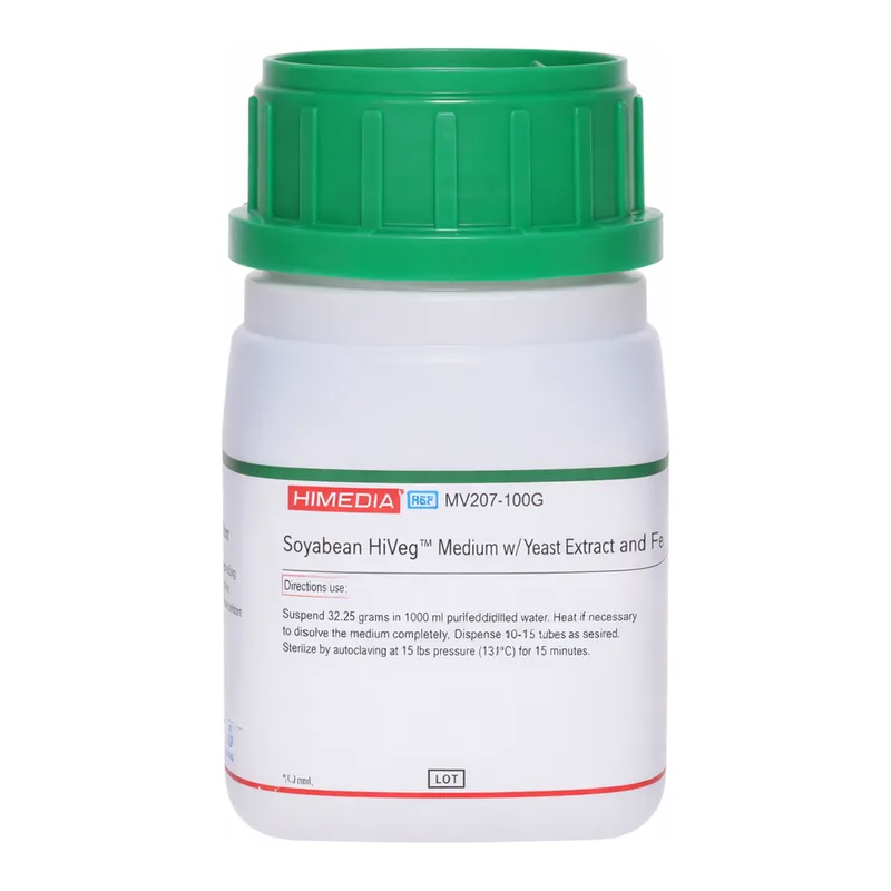 Himedia Soyabean HiVeg Medium w/ Yeast Extract and Ferric pyrophosphate